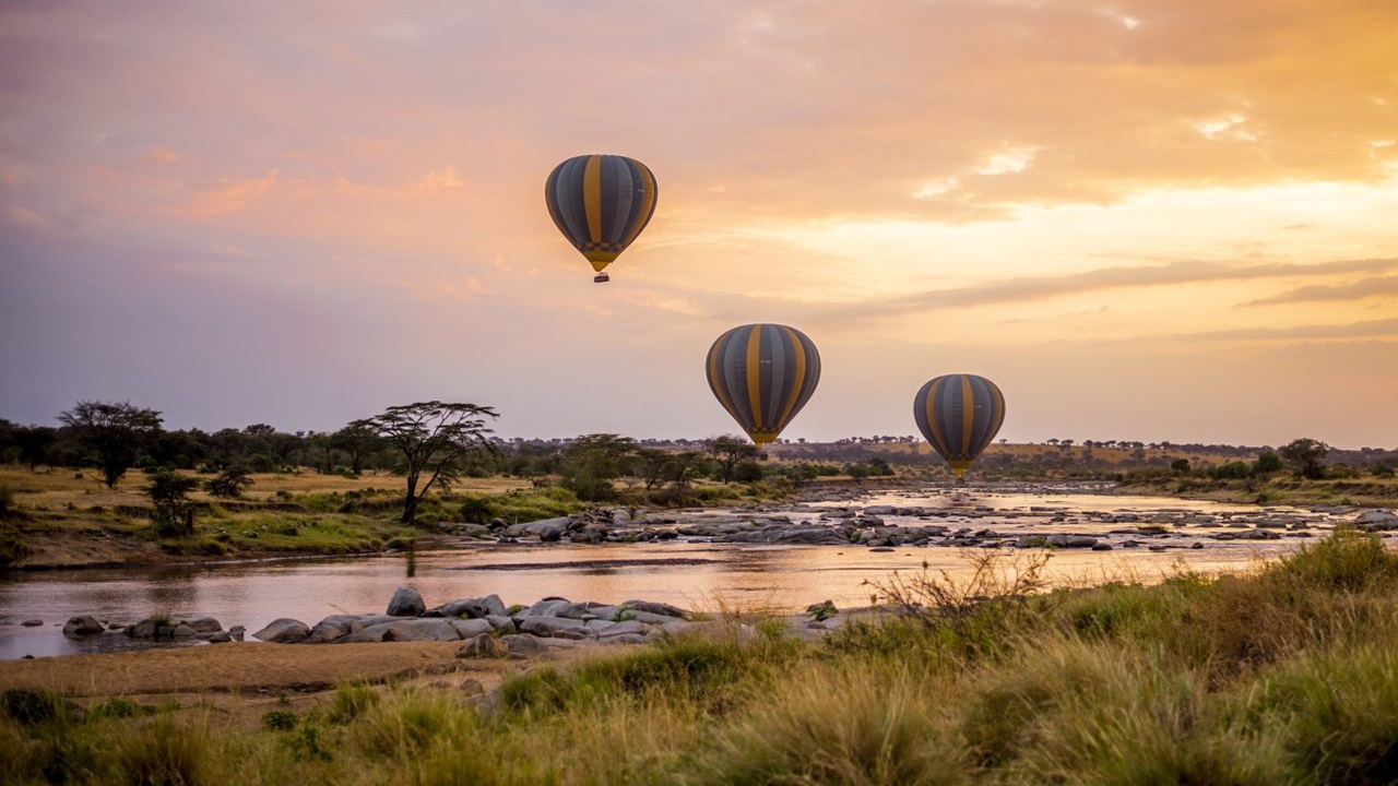 Hot Air Balloon Safari